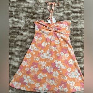 Forever 21 floral pink dress, size small